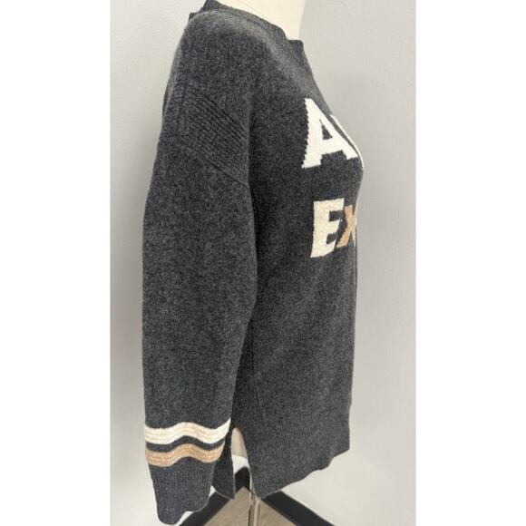 Loft / Lou & Grey Women's Ski Express Gray Cozy Sweater Size Small - Picture 3 of 6